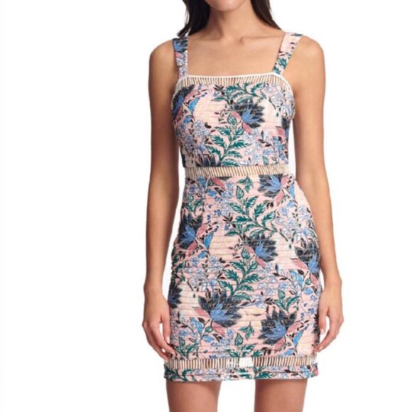 Guess Dresses & Skirts - Guess Womens Floral Sleeveless  BodyCon Dress Size 8